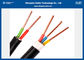 Kabel van de het Koperxlpe/pvc Elektrocontrole van LSZH de Flexibele