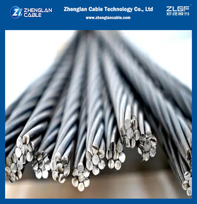 ASTM A475 of A363 Zinkgecoate gegalvaniseerde staalstreng Ehs 7/2.03mm Stay Wire/Earth Wire