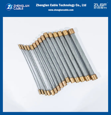 EHS 7/16' gegalvaniseerde stalen kabel Stay draad Astm A475 Klasse A staalstreng 1x7