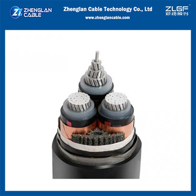 21/35kv NA2XSBY Middenspanningsstroomkabels AL/sc/xlpe/sc/cts/pvc/sta/pvc 3x185 DIN VDE 0276-620 HD 620