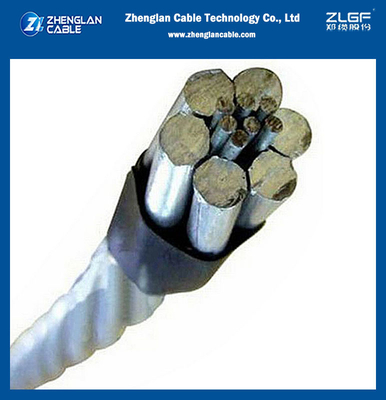 ACSR Hondengeleider 100mm2 Al-6/4.72mm St-7/1.57mm BS 215-2 / BS EN 50182 / IEC 61089 / ASTM B 232/B 232M / DIN 48204