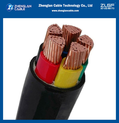 5 Core XLPE Geïsoleerd PVC-gehaald ongewapende koperkabel 0,6/1kV IEC 60228 IEC 60502-1
