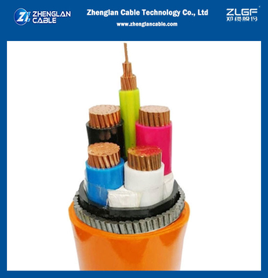 IEC 60502 Goedkeuring N2XH Low Smoke Zero Halogen Power Cable Four Cores XLPE Geïsoleerd