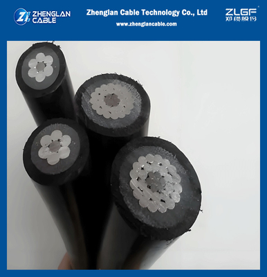 15KV 25KV 35KV Nominale Spanning Fase Leider Circulaire Stranded Afgeronde Compacte Aluminium Leider Met HDPE Buitenlaag