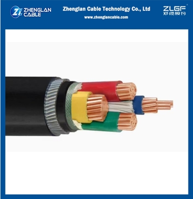 0.6/1kv CU/XLPE/SWA/PVC LV Power Cable Underground Cable XLPE Geïsoleerde stalen draad Gorderd 4x70sqmm IEC60502-1
