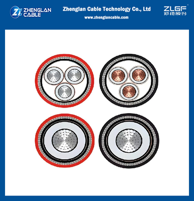 3/Eenkern XLPE geïsoleerde afgeschermde PVC omhulde aluminiumgeleider AS/NZS 1429.1