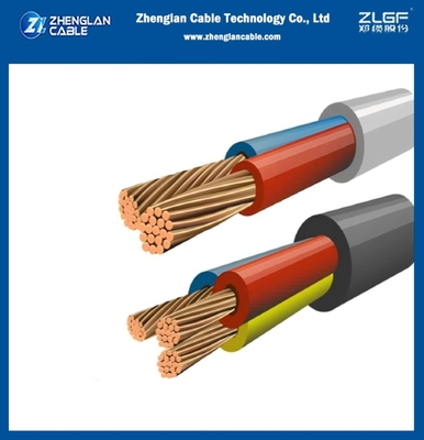 Laagspannings-CU/XLPE/PVC 3x16sqmm Single Core XLPE Geïsoleerd PVC-kapvergeleiderkabel IEC60502-1