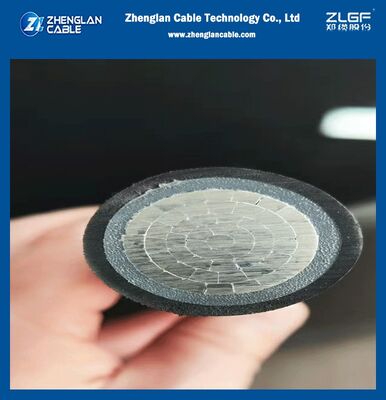 15kV Zelfdragende Aluminium XLPE Middenspannings Luchtlijn Kabel Boomdraad 1-2 Laags Enkeladerige Kabel