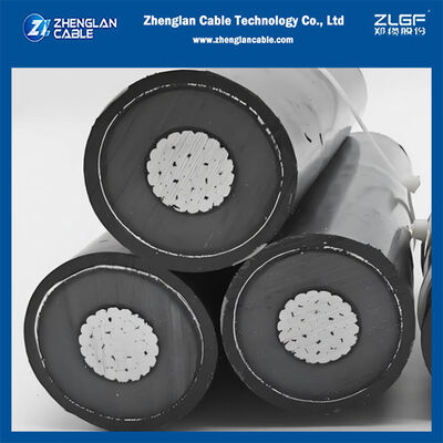 12/20KV 3x1x150mm2 Medium Voltage (HTA) Twisted Aluminium Cable NFC 33-226 Ondergronds gebruik