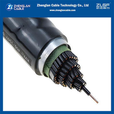 PVC-geïsoleerde multicore flexibele besturingskabel 450/750V IEC 60227 tot 37 kernen, 0,5 ∼6 mm2