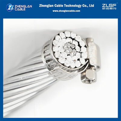 Common-Strength ACSR blote bovenleiding voor krachtoverbrenging - aluminium geleider Met staal versterkte bovenleidingkabel ASTM B232 IEC 61089