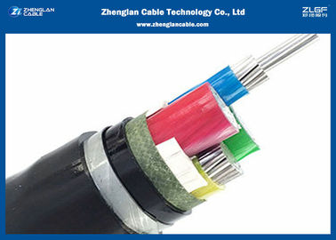 van de de machtskabel van 0.6/1KV 4C de ondergrondse Nominale Sectie Gepantserde (AL/CU/PVC/XLPE/NYBY/N2XBY): 4*1.5~4*400mm ²