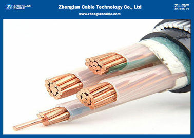 4c XLPE isoleerde Gepantserde Machtskabel, pvc-Schede (AL/CU/PVC/XLPE/STA/NYBY/N2XBY) Nominale Sectie: 4*1.5~4*400mm ²