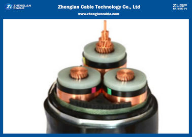 Gepantserde MV de Machtskabel van Machtskabels 12/20KV (3Cores) (CU/XLPE/STA/NYRGBY/NYB2Y/N2XBY/NYBY)