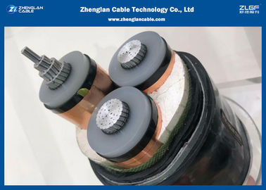 3C Middelgrote het Voltagekabels van de aluminiumleider XLPE, de Gepantserde Kabel van 8.7/15kV (CU/XLPE/LSZH/STA/NYBY/N2XBY)
