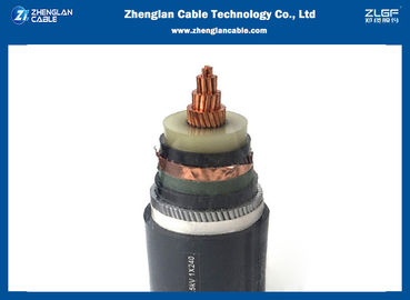 CEI Standard 8,7 - Middelgrote het Voltage Ondergrondse Kabel van 15KV met de Kabelteken van de Inktdruk