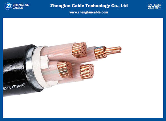 Van de het Staalband van Pvc 1kv van Cu Xlpe de Dubbele Gepantserde Kabel van de het Lage Voltagemacht