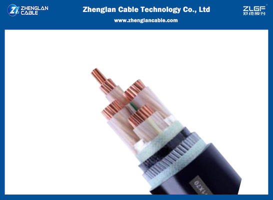 de Kabel van de het Lage Voltagemacht van 1kv CU/XLPE/PVC/SWA/PVC 4x25sqmm iec60502-1