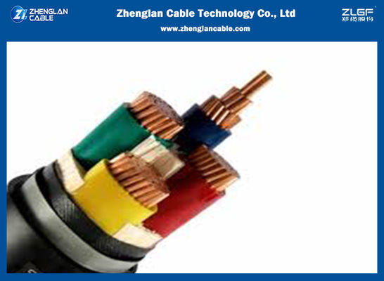 4x10sqmm SWA 4 Kern Gepantserde Kabel CU/XLPE/PVC/SWA/PVC ISO 9001 2015