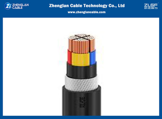 LV 16 Sqmm 4 de Gepantserde Kabel CU/XLPE/SWA/PVC ISO 9001 2015 van het Kernaluminium