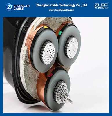 8.7/10 KV MV Al of van Cu leider Geïsoleerd Armoured Power Cable XLPE