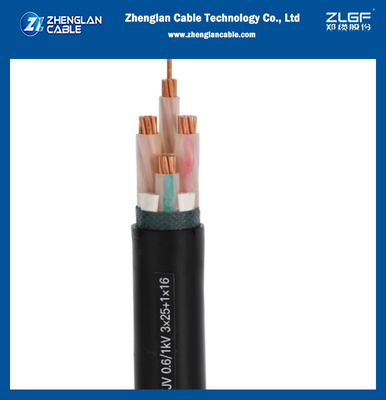 Van de het Lage Voltagemacht van NA2XRY 0.6/1KV de Kabel3x25sqmm+1x16sqmm Multicore Cu AL Conductor