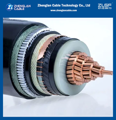 stak Onderzocht AWA Armored pvc van 19/33kV CWS Machtskabels XLPE Geïsoleerde BS 6622 in de schede